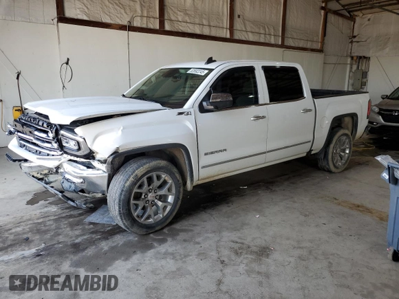 2018 GMC Sierra 1500 SLT z VIN 3GTU2NEC3JG279324, wystawiony jako Copart lot #52692245 z przebiegiem 112 974 mil mil oraz Szkoda całkowita • Salvage title. Historia ofert i sprzedaży dostępna na DreamBid. Obrazek 1.
