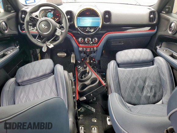 2023 MINI Countryman John Cooper Works with VIN WMZ33BS04P3P68957, listed as a Copart auction lot 61590245 with 28,518 mi miles and Salvage title. Bid and sale history available at DreamBid. Image 8.