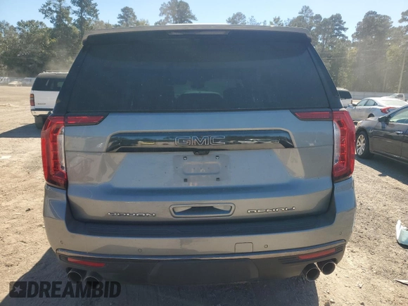 2023 GMC Yukon Denali Ultimate with VIN 1GKS2EKL1PR438849, listed as a Copart auction lot 75743344 with 0 mi miles and Salvage Title. Bid and sale history available at carsss.com. Image 6.