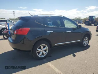 2011 Nissan Rogue S z VIN JN8AS5MV4BW685111, wystawiony jako Copart lot #57362125 z przebiegiem 162 335 mil mil oraz Czysty tytuł • Clean title. Historia ofert i sprzedaży dostępna na DreamBid. Obrazek 3.
