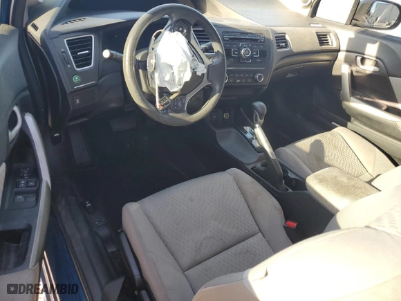 2014 Honda Civic Coupe LX with VIN 2HGFG3B54EH504846, listed as a Copart auction lot 47808695 with 125,204 mi miles and Salvage Title. Bid and sale history available at carsss.com. Image 8.