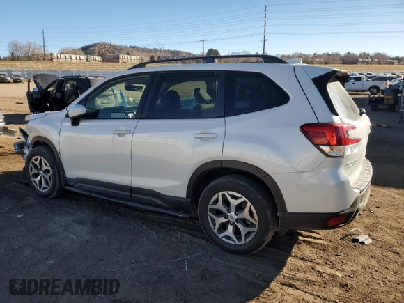 2021 Subaru Forester Premium z VIN JF2SKAJC1MH431330, wystawiony jako Copart lot #46652445 z przebiegiem 17 957 mil mil oraz Szkoda całkowita • Salvage title. Historia ofert i sprzedaży dostępna na DreamBid. Obrazek 2.