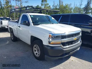 2018 Chevrolet Silverado 1500 Work Truck with VIN 1GCNCNEH3JZ336487, listed as a IAAI auction lot 41759351 with 93,111 mi miles. Bid and sale history available at carsss.com. Image 1.