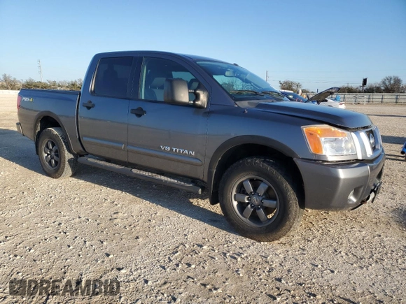 2013 Nissan Titan S with VIN 1N6AA0EC3DN314882, listed as a Copart auction lot 85762354 with 124,264 mi miles and Clean Title. Bid and sale history available at DreamBid. Image 4.