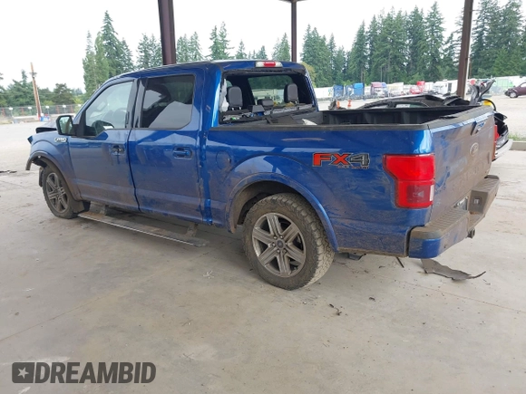 2018 Ford F-150 XL with VIN 1FTEW1EG5JFC68007, listed as a IAAI auction lot 42640571 with 148,394 mi miles and . Bid and sale history available at DreamBid. Image 3.