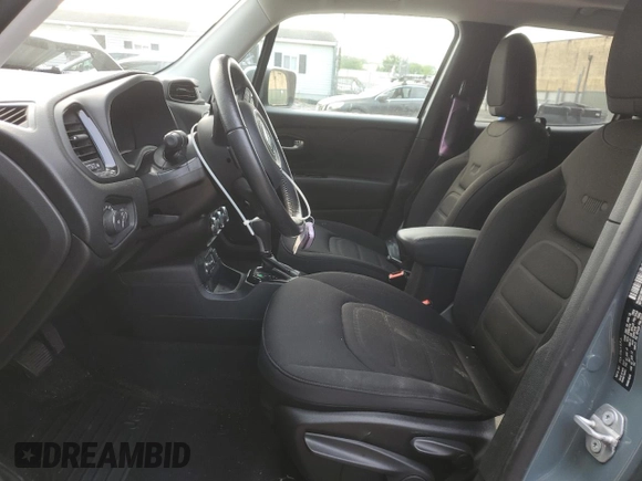 2017 Jeep Renegade Altitude with VIN ZACCJBBB7HPF03437, listed as a Copart auction lot 59815415 with 23,154 mi miles and Salvage title. Bid and sale history available at DreamBid. Image 7.