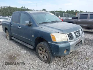 2004 Nissan Titan LE with VIN 1N6AA07B64N503241, listed as a IAAI auction lot 41938647 with 1 mi miles. Bid and sale history available at carsss.com. Image 1.