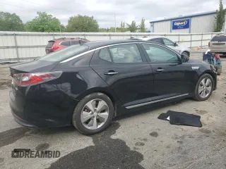 2015 Kia Optima Hybrid EX with VIN KNAGN4AD7F5089373, listed as a Copart auction lot 51082735 with 93,202 mi miles and Salvage Title. Bid and sale history available at carsss.com. Image 3.