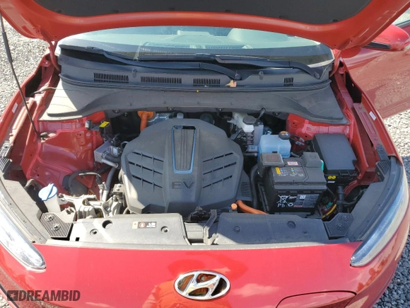 2022 Hyundai Kona Electric Limited with VIN KM8K53AG6NU136376, listed as a Copart auction lot 69072474 with 36,870 mi miles and Salvage Title. Bid and sale history available at carsss.com. Image 11.