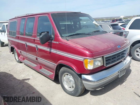 1994 Ford Econoline Cargo with VIN 1FDEE14H6RHB61752, listed as a IAAI auction lot 41783296 with 194,482 mi miles and . Bid and sale history available at DreamBid. Image 1.