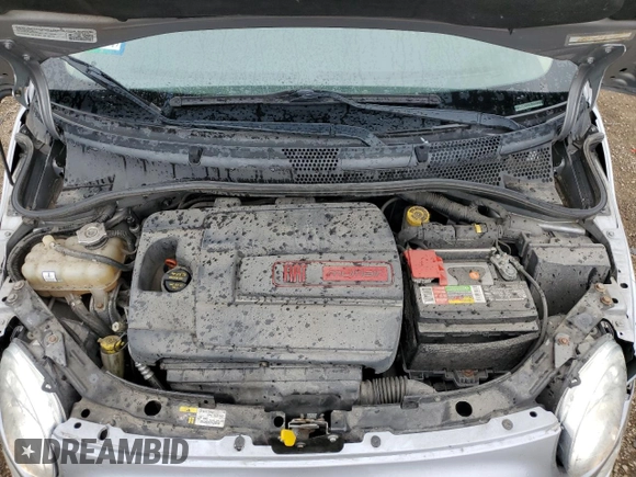 2015 FIAT 500 Pop with VIN 3C3CFFAR9FT541883, listed as a Copart auction lot 55411125 with 86,583 mi miles and Salvage title. Bid and sale history available at DreamBid. Image 11.