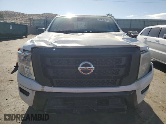 2022 Nissan Titan SV z VIN 1N6AA1FA8NN106193, wystawiony jako Copart lot #56479285 z przebiegiem 27 443 mil mil oraz Szkoda całkowita • Salvage title. Historia ofert i sprzedaży dostępna na DreamBid. Obrazek 5.