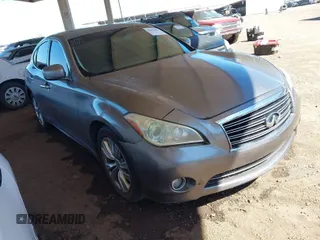 2012 Infiniti M37 with VIN JN1BY1AP4CM334096, listed as a IAAI auction lot 41863017 with 176,242 mi miles. Bid and sale history available at carsss.com. Image 1.