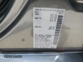 2025 Nissan Altima SV with VIN 1N4BL4DV1SN380992, listed as a Copart auction lot 54893205 with 2,011 mi miles and Clean Title. Bid and sale history available at DreamBid. Image 12.