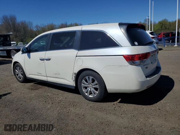 2016 Honda Odyssey EX-L with VIN 5FNRL5H66GB129277, listed as a Copart auction lot 54851955 with 147,496 mi miles and Clean Title. Bid and sale history available at carsss.com. Image 2.