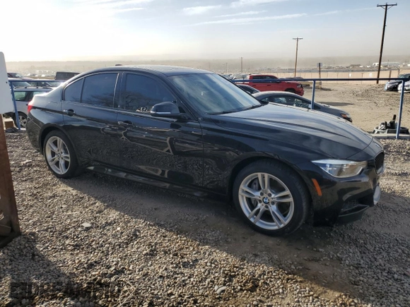 2017 BMW 3 Series 340i xDrive with VIN WBA8B7G38HNU37620, listed as a Copart auction lot 84096854 with 46,940 mi miles and Salvage title. Bid and sale history available at DreamBid. Image 4.