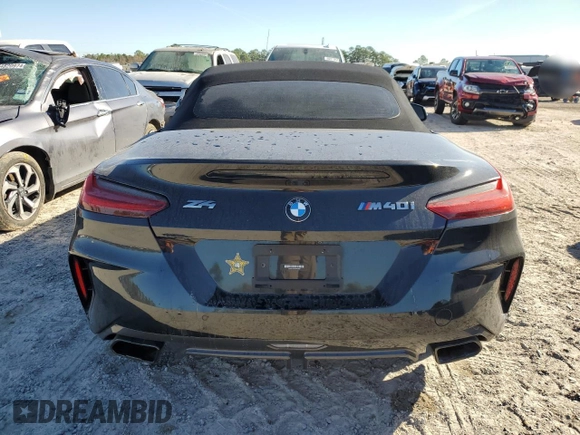 2020 BMW Z4 sDriveM40i z VIN WBAHF9C08LWW33054, wystawiony jako Copart lot #83793794 z przebiegiem Nie podano mil oraz Nie do naprawy • Non repairable. Historia ofert i sprzedaży dostępna na DreamBid. Obrazek 6.