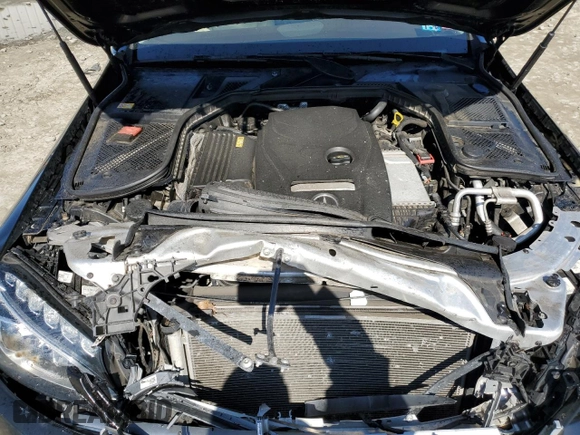 2015 Mercedes-Benz C-Class C 300 Luxury with VIN 55SWF4KB0FU033880, listed as a Copart auction lot 52429185 with 124,102 mi miles and Salvage Title. Bid and sale history available at carsss.com. Image 11.