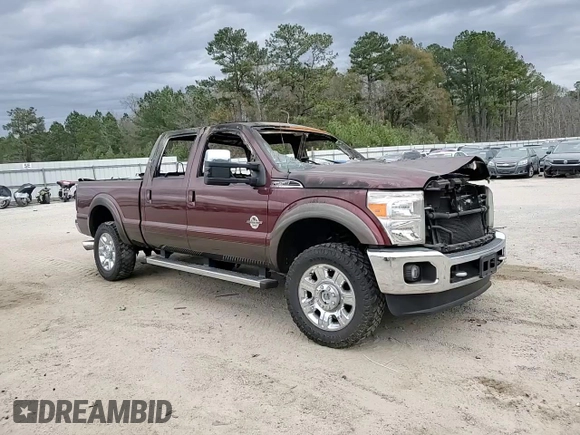 2016 Ford F-250 Lariat with VIN 1FT7W2BT7GEB47588, listed as a Copart auction lot 41475255 with Not provided miles and Salvage title. Bid and sale history available at DreamBid. Image 10.