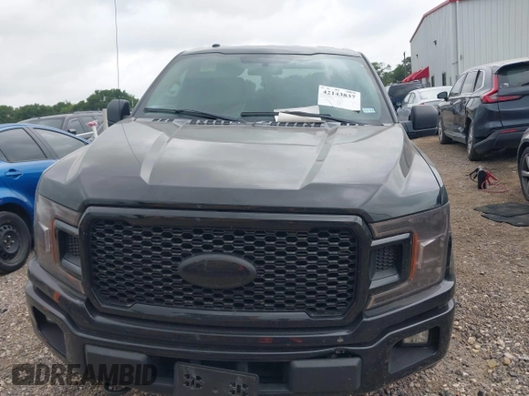 2018 Ford F-150 XL with VIN 1FTEX1EP1JKC22405, listed as a IAAI auction lot 42143837 with 111,597 mi miles and . Bid and sale history available at DreamBid. Image 13.