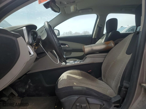 2010 Chevrolet Equinox LS with VIN 2CNALBEW1A6240909, listed as a Copart auction lot 52802235 with 0 mi miles and Salvage Title. Bid and sale history available at carsss.com. Image 7.