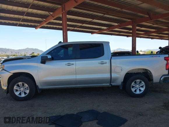 2021 Chevrolet Silverado 1500 LT with VIN 1GCUYDET1MZ365518, listed as a IAAI auction lot 41872012 with 59,108 mi miles. Bid and sale history available at carsss.com. Image 14.