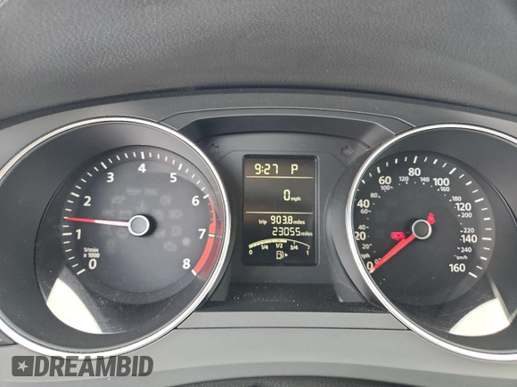 2017 Volkswagen Jetta S with VIN 3VW2B7AJ9HM344306, listed as a Copart auction lot 60256965 with 23,055 mi miles and Salvage title. Bid and sale history available at DreamBid. Image 9.
