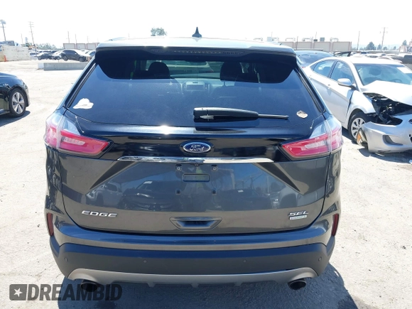 2019 Ford Edge SEL with VIN 2FMPK3J98KBC01441, listed as a IAAI auction lot 41878033 with 92,226 mi miles. Bid and sale history available at carsss.com. Image 16.