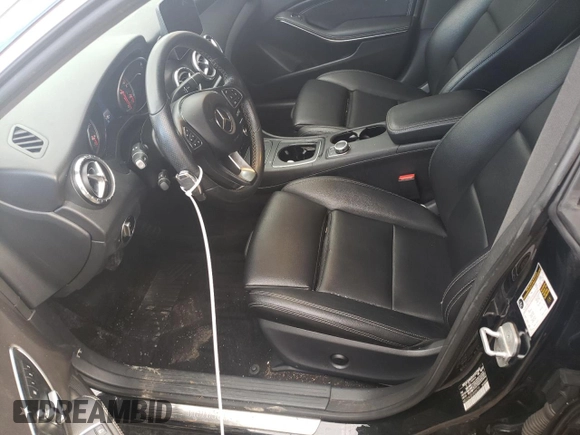 2018 Mercedes-Benz CLA with VIN WDDSJ4GB9JN585739, listed as a Copart auction lot 73040782 with 75,266 mi miles. Bid and sale history available at carsss.com. Image 7.