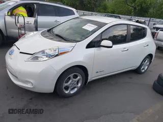 2013 Nissan LEAF SL with VIN 1N4AZ0CP2DC411719, listed as a IAAI auction lot 42455433 with 70,701 mi miles and . Bid and sale history available at DreamBid. Image 2.