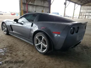 2012 Chevrolet Corvette Z16 Grand Sport 3LT with VIN 1G1YW2DW8C5107258, listed as a Copart auction lot 51774165 with 78,089 mi miles and Salvage title. Bid and sale history available at DreamBid. Image 2.