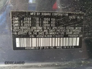 2019 Subaru Impreza Special Sports with VIN 4S3GTAJ68K1744053, listed as a Copart auction lot 51502805 with 136,244 mi miles and Salvage title. Bid and sale history available at DreamBid. Image 12.