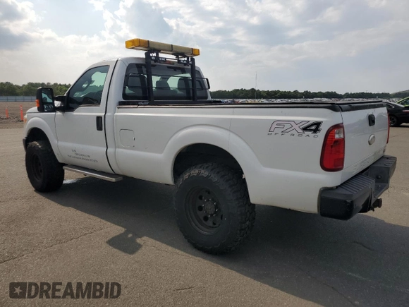 2011 Ford F-250 XL with VIN 1FTBF2B65BEC79732, listed as a Copart auction lot 63566995 with 145,354 mi miles and Clean title. Bid and sale history available at DreamBid. Image 2.