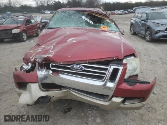 2008 Ford Explorer Eddie Bauer with VIN 1FMEU64E38UA77187, listed as a Copart auction lot 43231875 with Not Provided miles and Salvage Title. Bid and sale history available at carsss.com. Image 5.