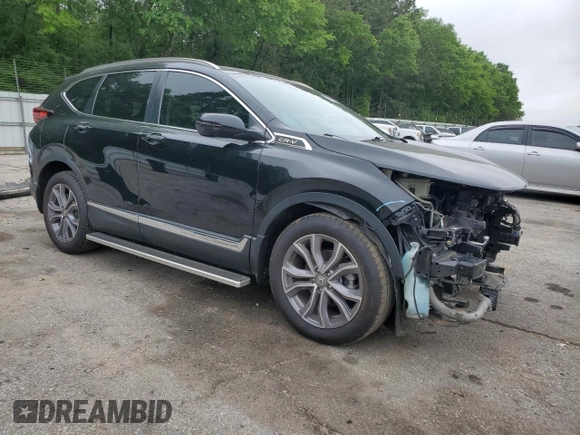 2020 Honda CR-V Touring with VIN 5J6RW2H93LL014590, listed as a Copart auction lot 53720635 with 63,951 mi miles and Salvage title. Bid and sale history available at DreamBid. Image 4.