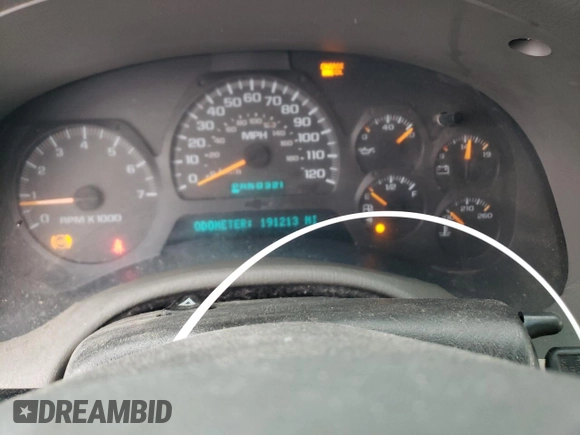 2003 Chevrolet TrailBlazer EXT LT with VIN 1GNET16P536232996, listed as a Copart auction lot 79389154 with 191,213 mi miles and Clean Title. Bid and sale history available at DreamBid. Image 9.