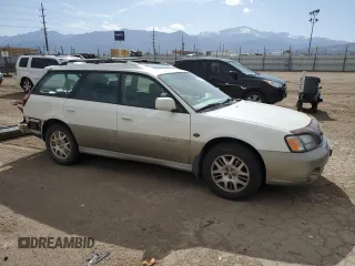 2002 Subaru Legacy Outback L.L. Bean with VIN 4S3BH806827647129, listed as a Copart auction lot 52452145 with 84,846 mi miles and Salvage title. Bid and sale history available at DreamBid. Image 4.