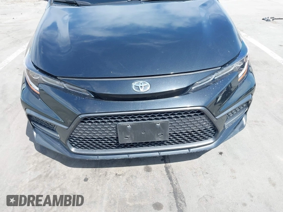 2020 Toyota Corolla XSE with VIN JTDT4RCE2LJ041435, listed as a IAAI auction lot 42020086 with 38,652 mi miles. Bid and sale history available at carsss.com. Image 13.