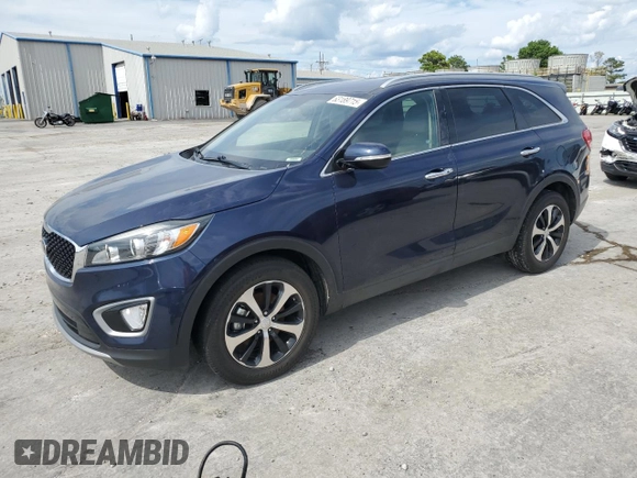 2017 Kia Sorento EX with VIN 5XYPH4A12HG276739, listed as a Copart auction lot 63189715 with 109,999 mi miles and Clean title. Bid and sale history available at DreamBid. Image 1.
