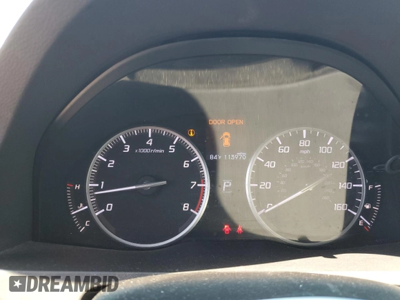 2016 Acura RDX Technology with VIN 5J8TB4H53GL017058, listed as a Copart auction lot 55630145 with 113,970 mi miles and Salvage title. Bid and sale history available at DreamBid. Image 9.