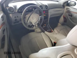 2004 Mercedes-Benz CLK 500 with VIN WDBTK75G34T031610, listed as a Copart auction lot 73182024 with 107,955 mi miles and Salvage Title. Bid and sale history available at DreamBid. Image 8.