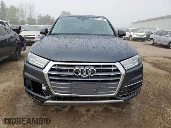 2018 Audi Q5 Premium Plus with VIN WA1BNAFY7J2190716, listed as a Copart auction lot 61136185 with 105,973 mi miles and Clean title. Bid and sale history available at DreamBid. Image 5.