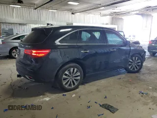 2014 Acura MDX Technology with VIN 5FRYD4H48EB021045, listed as a Copart auction lot 56989335 with 225,400 mi miles and Non repairable. Bid and sale history available at DreamBid. Image 3.