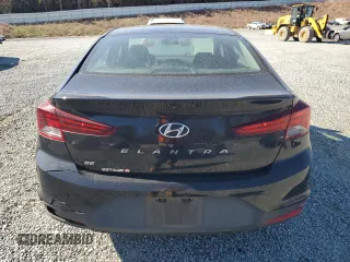 2019 Hyundai Elantra SE with VIN 5NPD74LFXKH431973, listed as a Copart auction lot 50678035 with 114,231 mi miles and Salvage Title. Bid and sale history available at DreamBid. Image 6.
