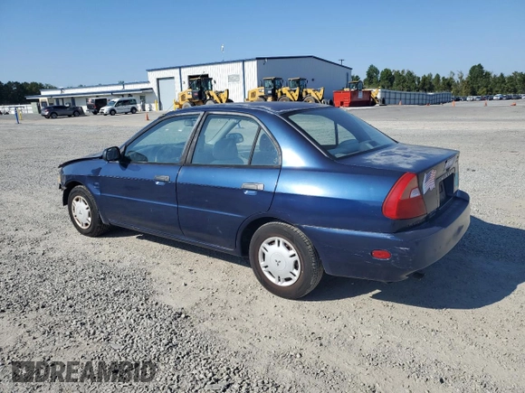 1999 Mitsubishi Mirage DE with VIN JA3AY26AXXU050527, listed as a Copart auction lot 74435914 with 101,224 mi miles and Salvage title. Bid and sale history available at DreamBid. Image 2.