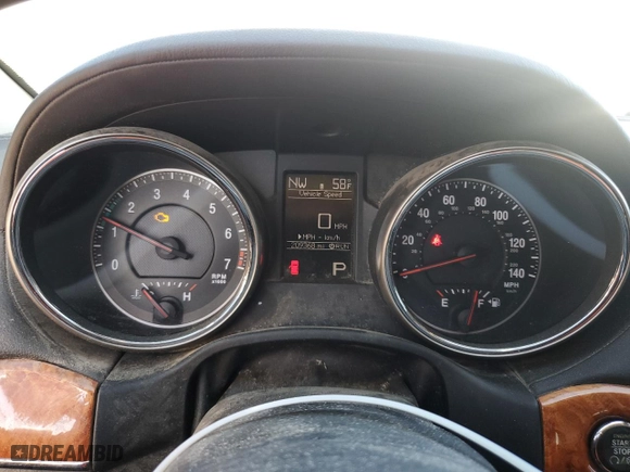 2012 Jeep Grand Cherokee Overland with VIN 1C4RJFCG5CC272580, listed as a Copart auction lot 50075735 with 209,368 mi miles and Salvage Title. Bid and sale history available at carsss.com. Image 9.