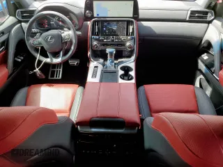 2023 Lexus LX 600 F Sport z VIN JTJMB7CX3P4031126, wystawiony jako Copart lot #57044555 z przebiegiem 7 763 mil mil oraz Szkoda całkowita • Salvage title. Historia ofert i sprzedaży dostępna na DreamBid. Obrazek 8.