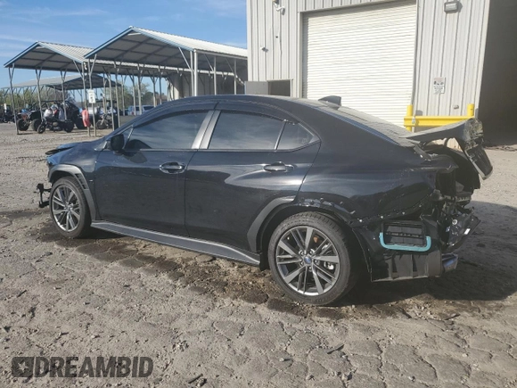 2024 Subaru WRX with VIN JF1VBAB67R9804351, listed as a Copart auction lot 49258745 with 7,007 mi miles and Salvage title. Bid and sale history available at DreamBid. Image 2.