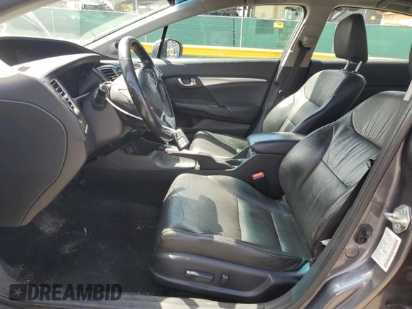 2015 Honda Civic EX-L z VIN 2HGFB2F94FH542794, wystawiony jako Copart lot #55478245 z przebiegiem 149 903 mil mil oraz Szkoda całkowita • Salvage title. Historia ofert i sprzedaży dostępna na DreamBid. Obrazek 7.