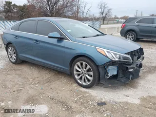 2017 Hyundai Sonata SE with VIN 5NPE24AF9HH445488, listed as a IAAI auction lot 41058868 with 146,812 mi miles. Bid and sale history available at carsss.com. Image 1.